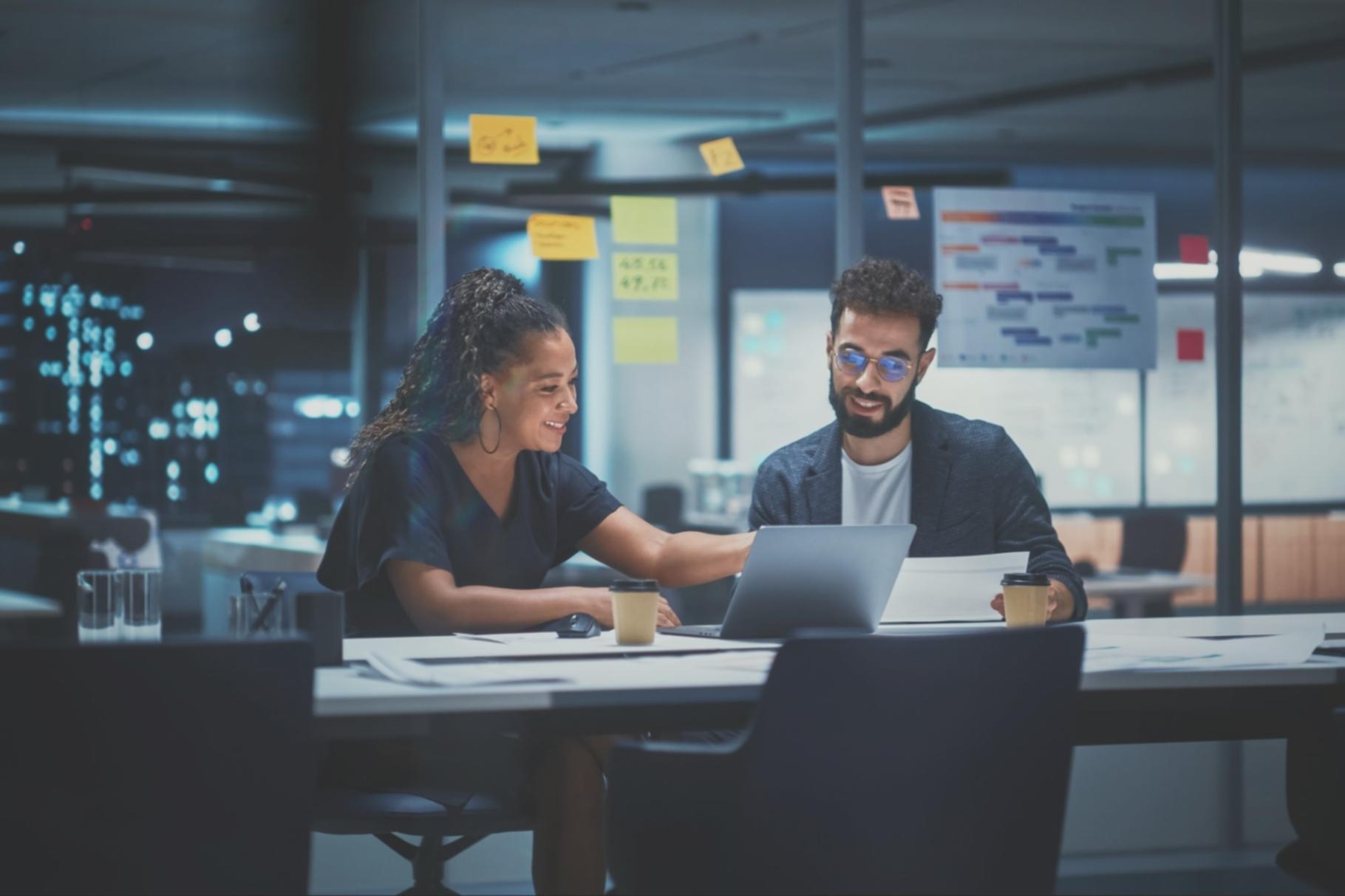 Процесс обучения автоматизации бизнеса